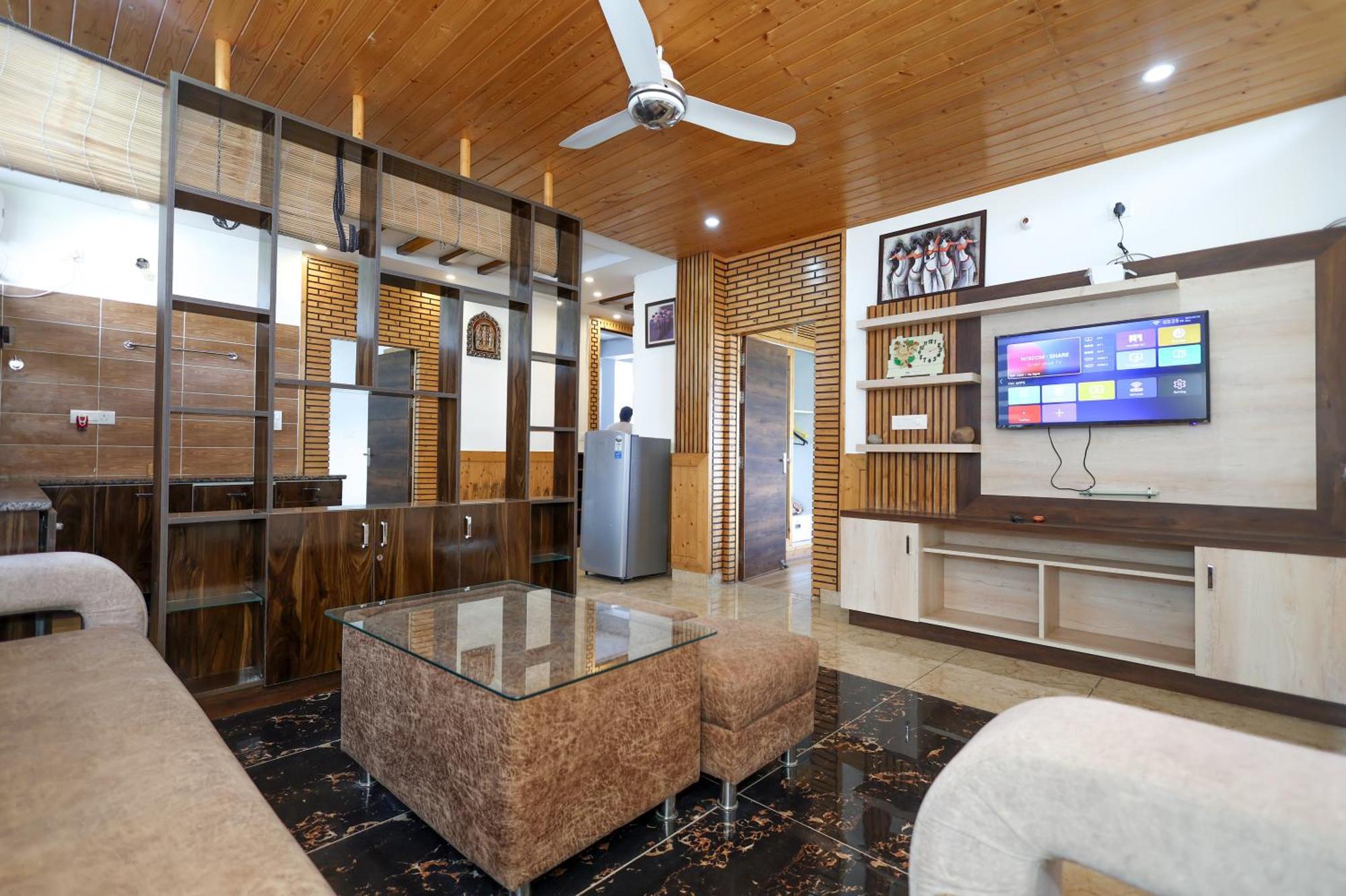 דירות Cozy Heavenn 2Bhk I Kasauli I Mountain View 93O68I282O מראה חיצוני תמונה